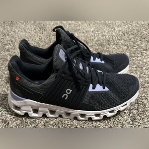 On Cloud Women's Black Sneakers